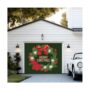 ” Merry Christmas Wreath Garage Door Panel – 8′ x 7′”